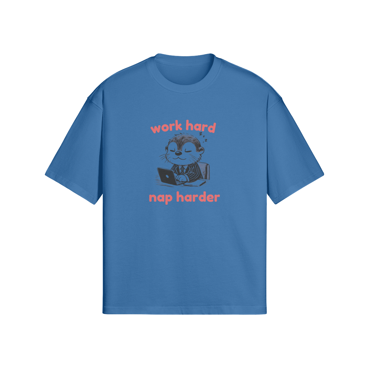 Work Hard Nap Harder Oversized Tee